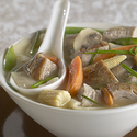 Gingered Pork-Vegetable Soup